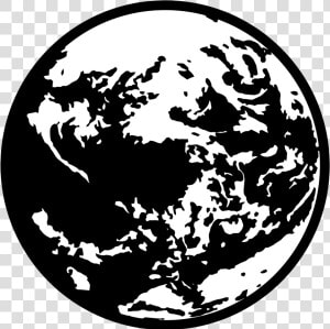 Black And White Mother Earth   Earthbound Logo Smash  HD Png Download