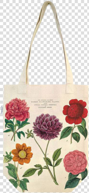 Botanica Flowers Cotton Tote Bag Thumbnails   Cavallini Posters Flower  HD Png Download