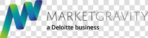 Logo   Market Gravity Deloitte  HD Png Download