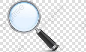 Dimensional Magnifying Glass Magnifier   Circle  HD Png Download