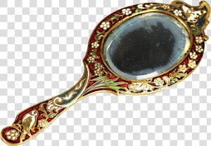 Old Hand Held Mirror Transparent  HD Png Download