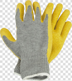 Latex Coated Gloves  HD Png Download