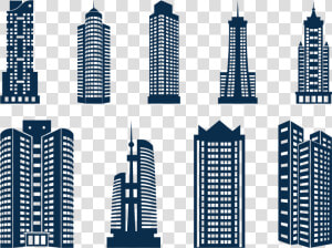 Download Building Skyline Icon Skyscraper Skyscrapers   Skyscraper Icon Png  Transparent Png