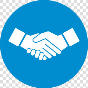 Handshake Icon Blue Png   After Sales Service Icon  Transparent Png