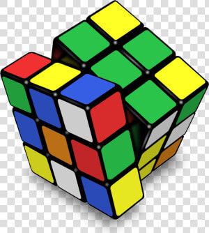 Rubik’s Cube   Rubik  39 s Cube Transparent Background  HD Png Download