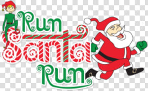 Run Santa Run 5k   Run Santa Run  HD Png Download