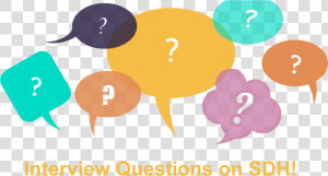 Sdh Fundamental Interview And   People Asking Question Clipart  HD Png Download