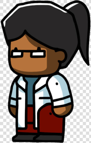 Scribblenauts Female Doctor Clip Arts   Scribblenauts Scientist  HD Png Download