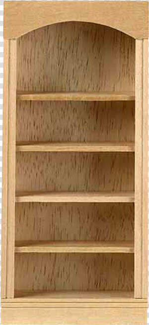 1 Inch Scale Houseworks 5 shelf Bookcase Dollhouse   Kleiderschrank Wildeiche 2 Türig  HD Png Download