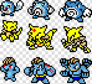 Gen 1 Pokedex   Pokedex Pixel Art  HD Png Download