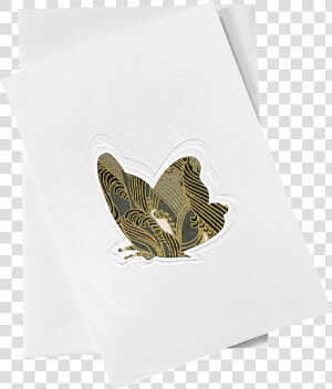 Cut Out Card   Card  Kami   Speckled Wood  butterfly  HD Png Download