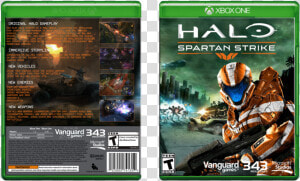 Spartan Strike Box Art Cover   Halo Spartan Strike Cover  HD Png Download