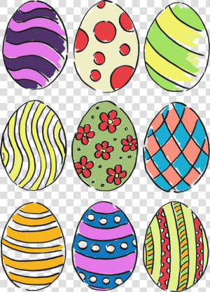 Easter Eggs  Easter  Egg  Spring  Vector  Pattern   Easter Eggs Patterns  HD Png Download