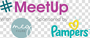 2018 Meetup Logo   Pampers  HD Png Download