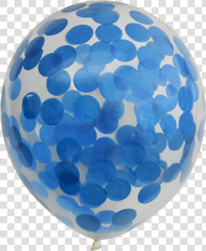 Transparent Blue Confetti Png   Blue Confetti Balloon Png  Png Download