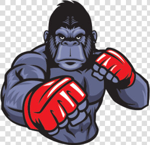 Gorilla Fighter   Gorilla Gaming  HD Png Download