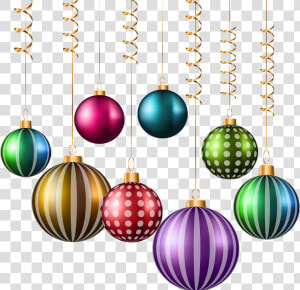 Transparent Hanging Christmas Ornament Clipart   Christmas Ball Hanging Clipart  HD Png Download