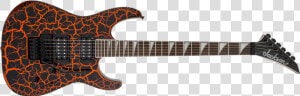 Jackson X Series Soloist Slx In Orange Crackle  HD Png Download