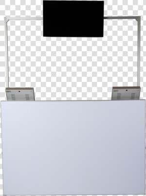 Front Kiosk White  HD Png Download