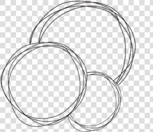  black  white  circle  circles  scrible  scribbling   Circle  HD Png Download