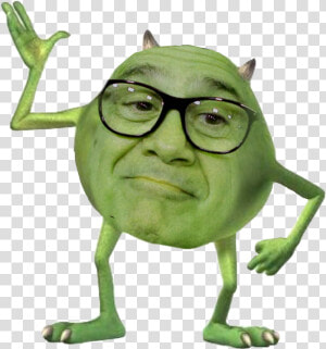  dannydevito  danny  devito  mikewazowski  mike  wazowski   Danny Devito Mike Wazowski  HD Png Download