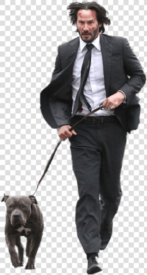 Keanu Reeves Film Scene With Dog   John Wick Png  Transparent Png