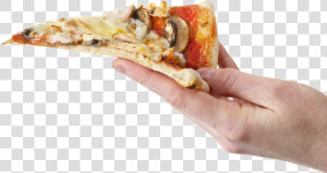 Pizza Png Free Commercial Use Image   Holding Slice Of Pizza  Transparent Png