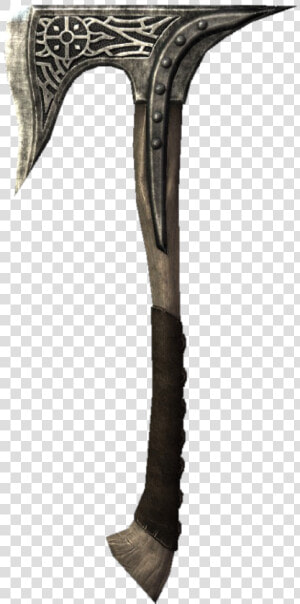 Dawnguard War Axe  One Of The Best War Axes In Skyrim  HD Png Download