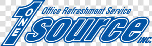 One Source Refreshment Logo   Poster  HD Png Download