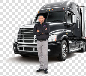 Transparent Big Truck Png   Truck Driver Transparent Background  Png Download