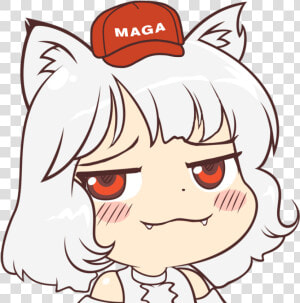  freetoedit  awoo  maga  smug  flirty  animeright  anime   Awoo Png  Transparent Png