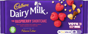 Cadbury Dairy Milk The Raspberry Shortcake 110g   Frutti Di Bosco  HD Png Download