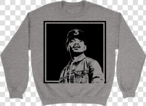 New Hip Hop Graphic Crewneck Featuring Chance The Rapper   Ugly Christmas Sweater Ideas Science  HD Png Download