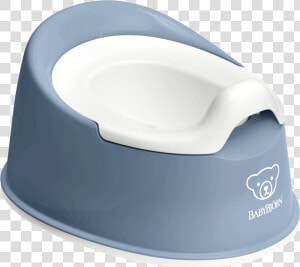 Smart Potty Deep Blue white   Baby  39 s Potty Chair Toilet Png  Transparent Png