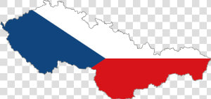 Flag map Of Czechoslovak Socialist Republic   Czech Republic Flag Country  HD Png Download