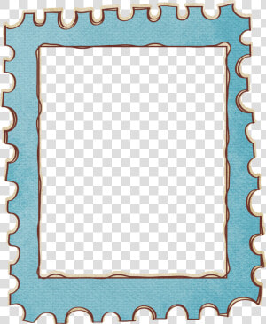 Postal Stamp Png   Cute Photo Frame Png  Transparent Png