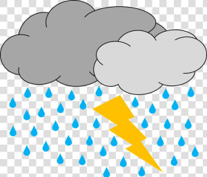 Thunderstorm Clip Art  HD Png Download