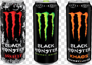 Энергетические Напитки Black Monster И Black Monster   Monster Energy Drink Philippines  HD Png Download