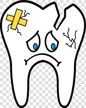 Unhealthy Tooth Clipart  HD Png Download