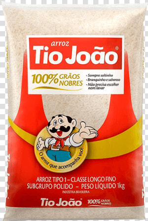 Arroz Tio João 1kg  HD Png Download