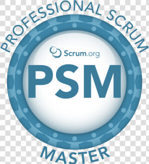 Org Professional Scrum Master   Circle  HD Png Download