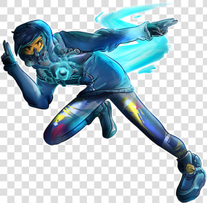 Graffiti Tracer By Thatcreativecat   Tracer Graffiti Skin Fanart  HD Png Download