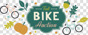 Fall Bike Auction   Pumpkin  HD Png Download