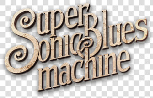 Supersonic Blues Machine   Graphic Design  HD Png Download