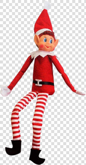 Transparent Elf Png   Elf On The Shelf Transparent Background  Png Download