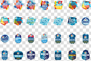 Logo Exploration And Branding For The Broadcast Of   Sochi 2014 Olympics Branding  HD Png Download