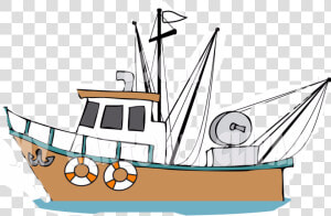 C Fakepath Old Fishing Boats Clip Art Http   Fishing Boat Png  Transparent Png