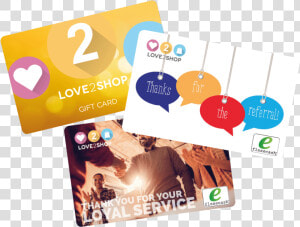 Gift Card Visuals From Love2shop   Love2shop  HD Png Download