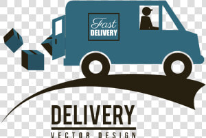 Transparent Van Clipart   Clipart Cartoon Delivery Truck  HD Png Download