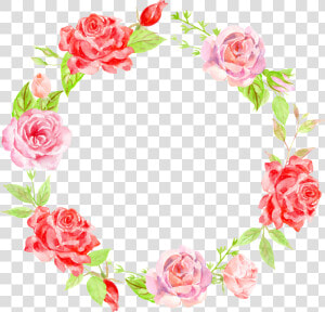 Fresh Flower Vine Head Decoration Vector   Garden Roses  HD Png Download